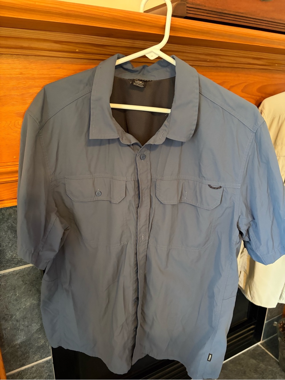REI Men's Short-Sleeve Shirt Jacket - Slate